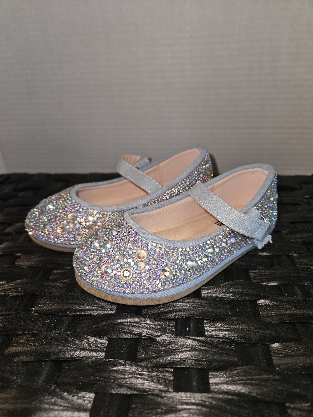 Link Girls Sparkle Mary Jane Dress Shoes - Silver